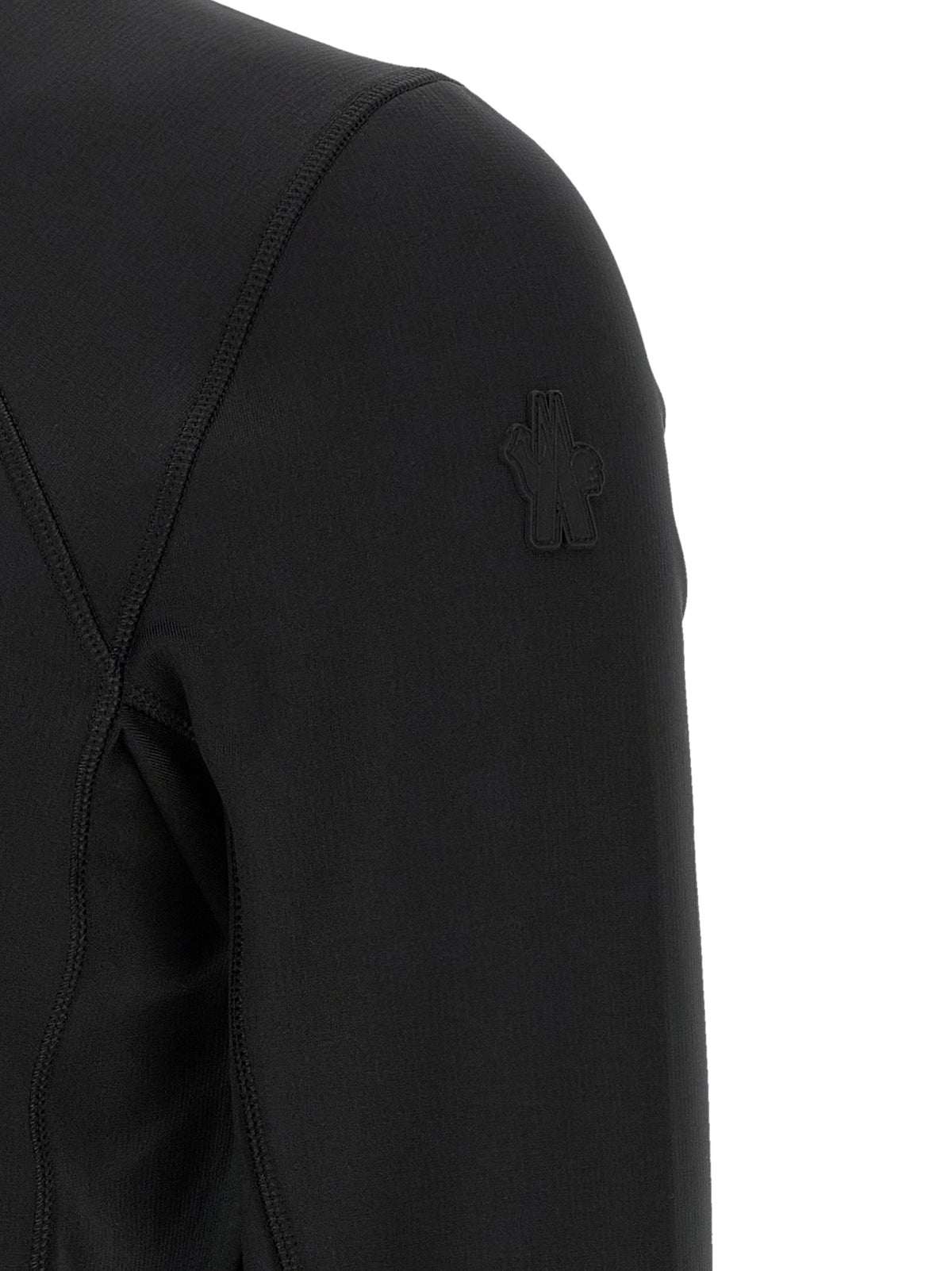 Moncler Grenoble Black Polyester Cardigan