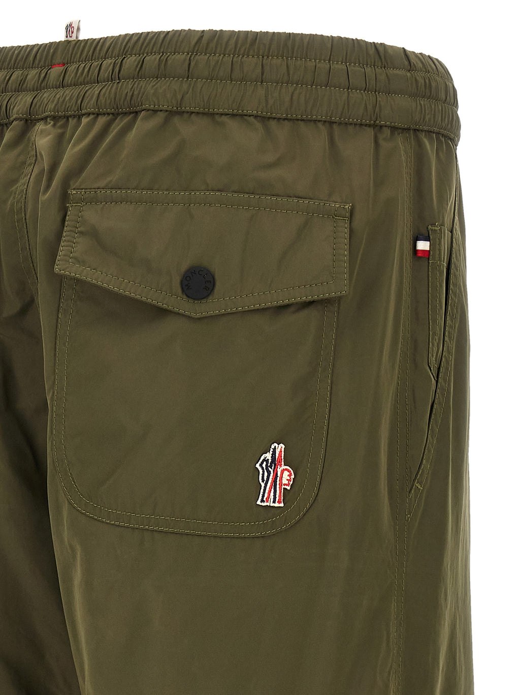 Moncler Grenoble Bicolor Polyester Joggers (Workout Pants)
