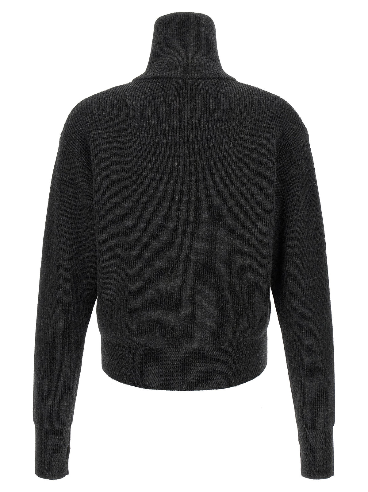 Lemaire Gray Wool Cardigan