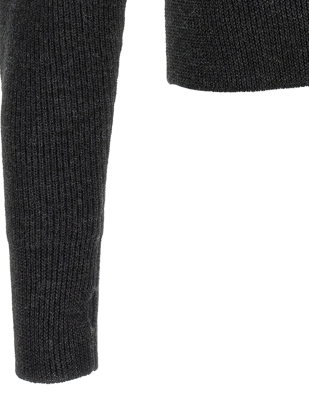 Lemaire Gray Wool Cardigan