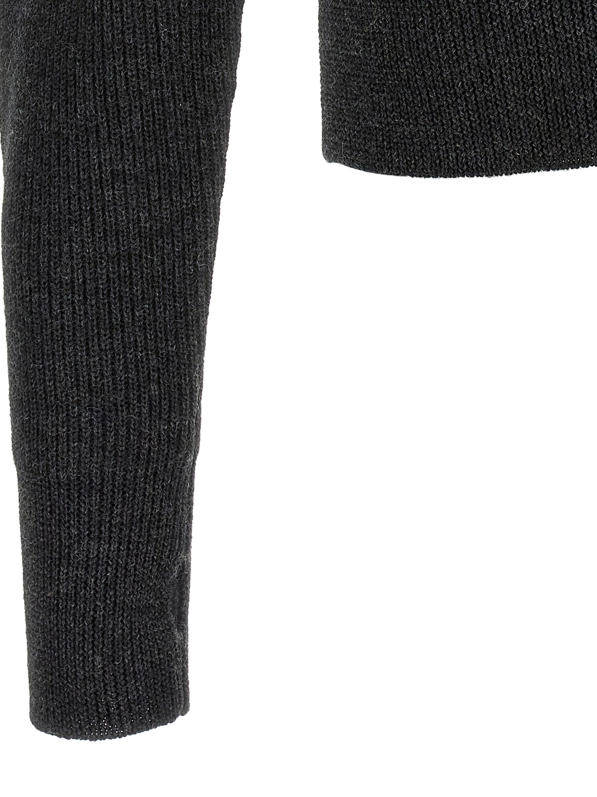 Lemaire Gray Wool Cardigan