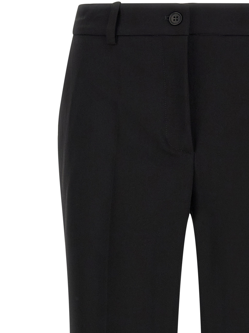P.A.R.O.S.H. Black Virgin Wool Dress Pants