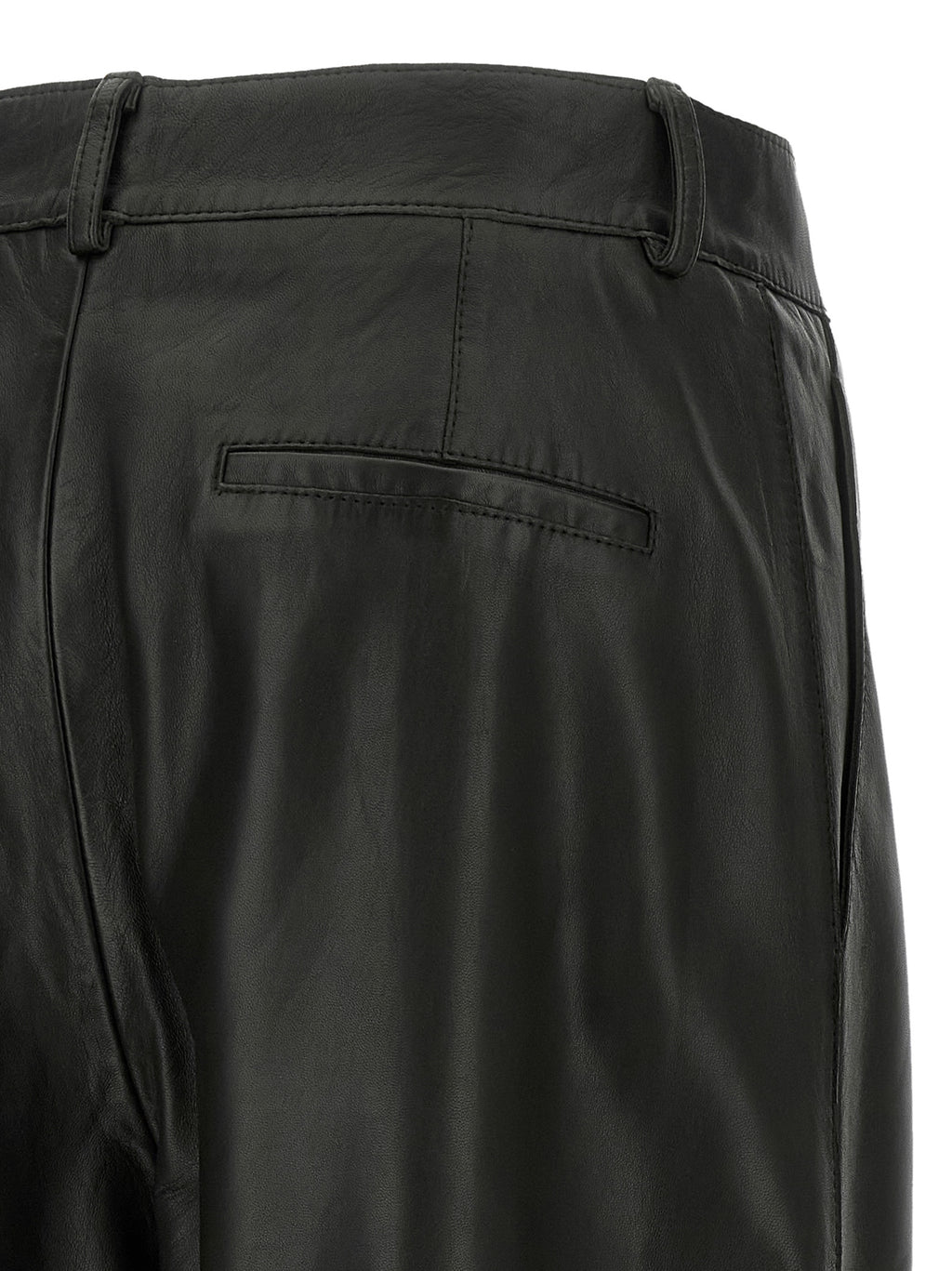P.A.R.O.S.H. Black Leather Pants