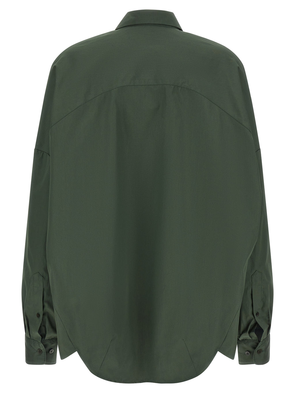 Dries Van Noten Bicolor Cotton Blouse