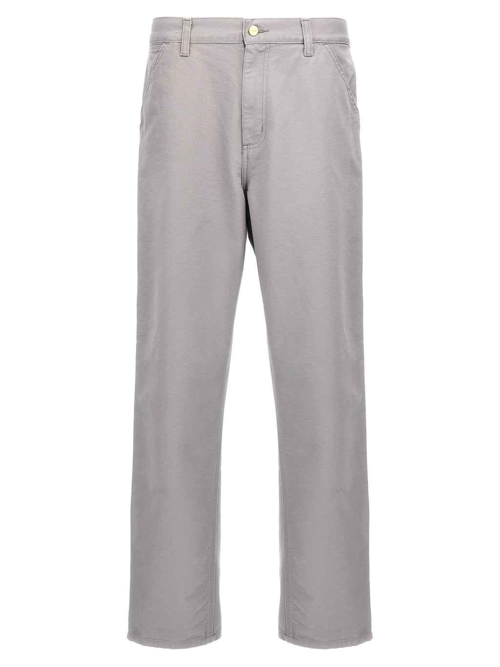 Carhartt Wip Gray Organic Cotton Casual Pants