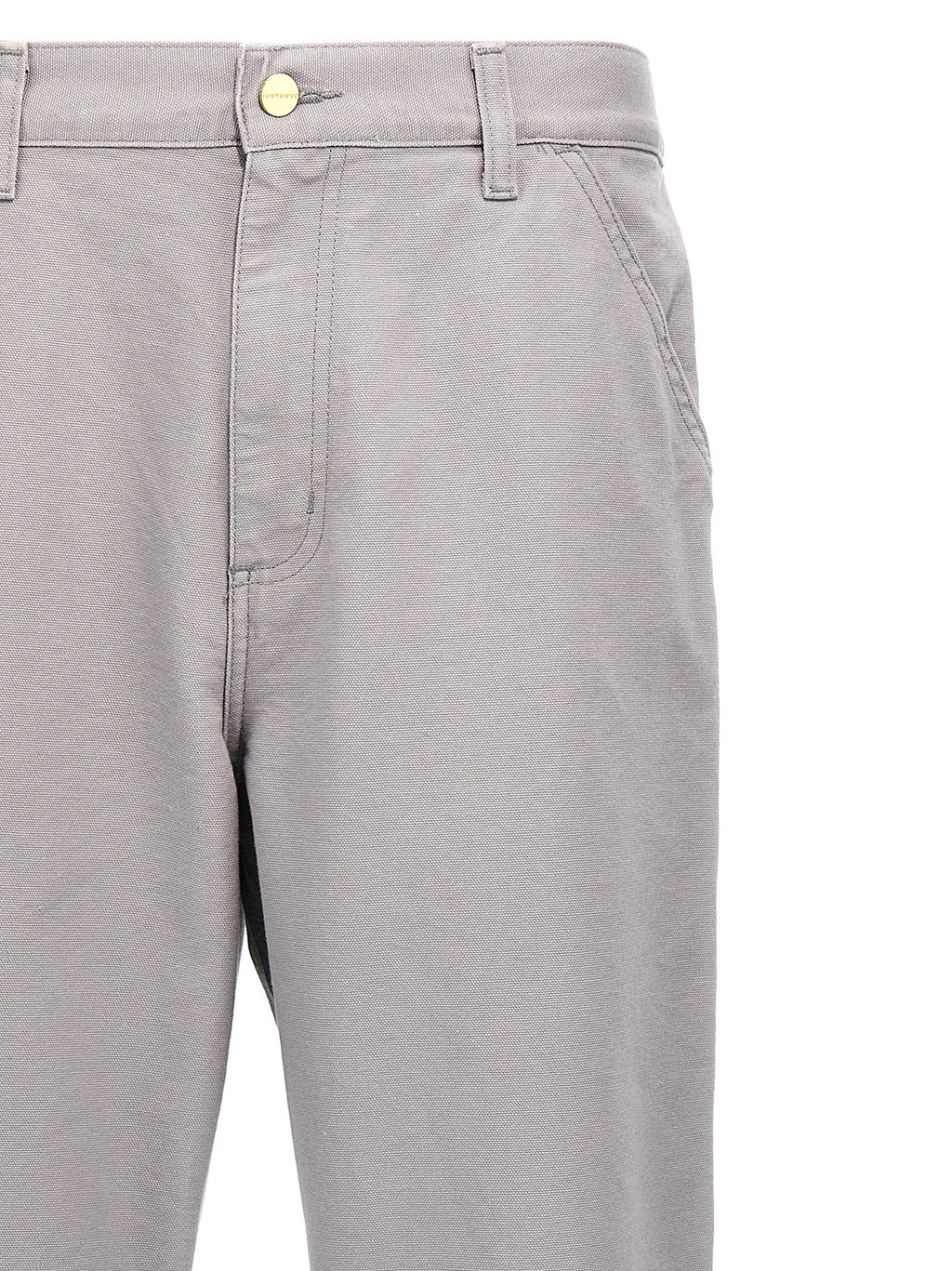 Carhartt Wip Gray Organic Cotton Casual Pants