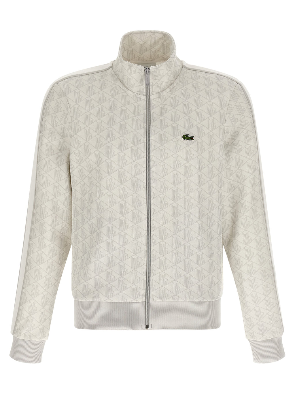 Lacoste Gray Polyester Sweatshirt