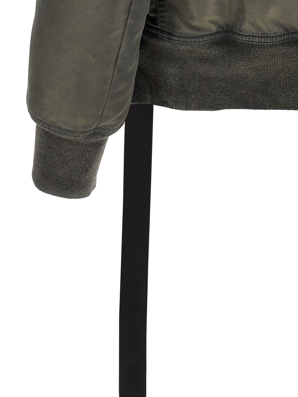 DRKSHDW Gray Nylon Bomber