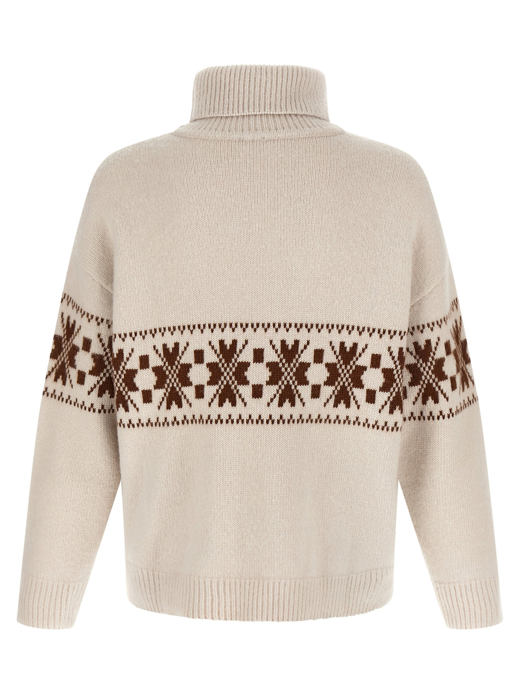 Kiton White Wool Cardigan