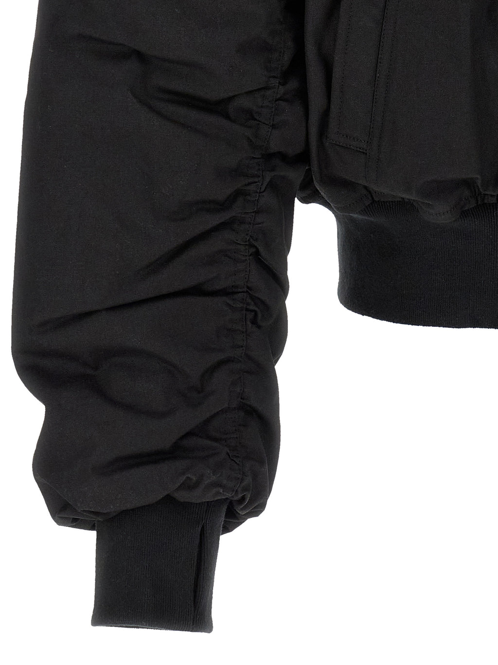 Thom Krom Black Cotton Bomber