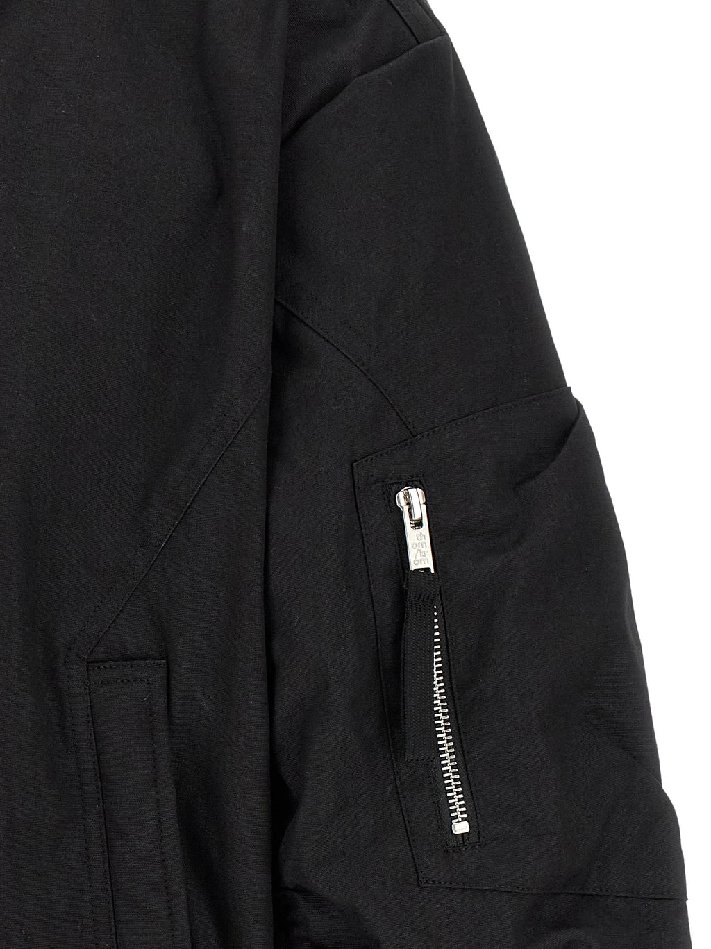 Thom Krom Black Cotton Bomber