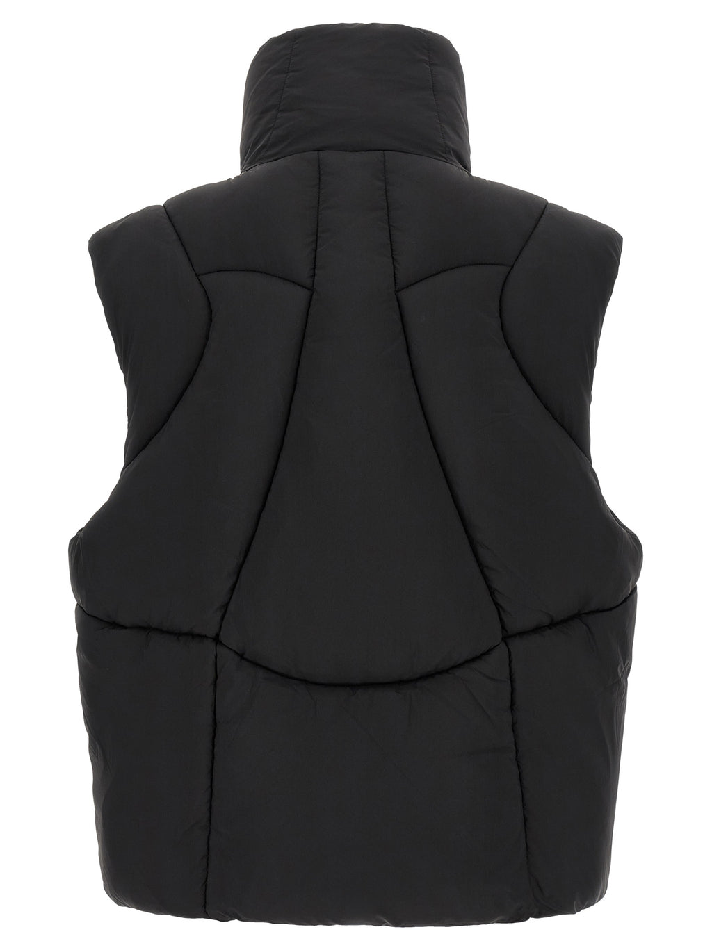 Thom Krom Black Nylon Sleeveless Jacket