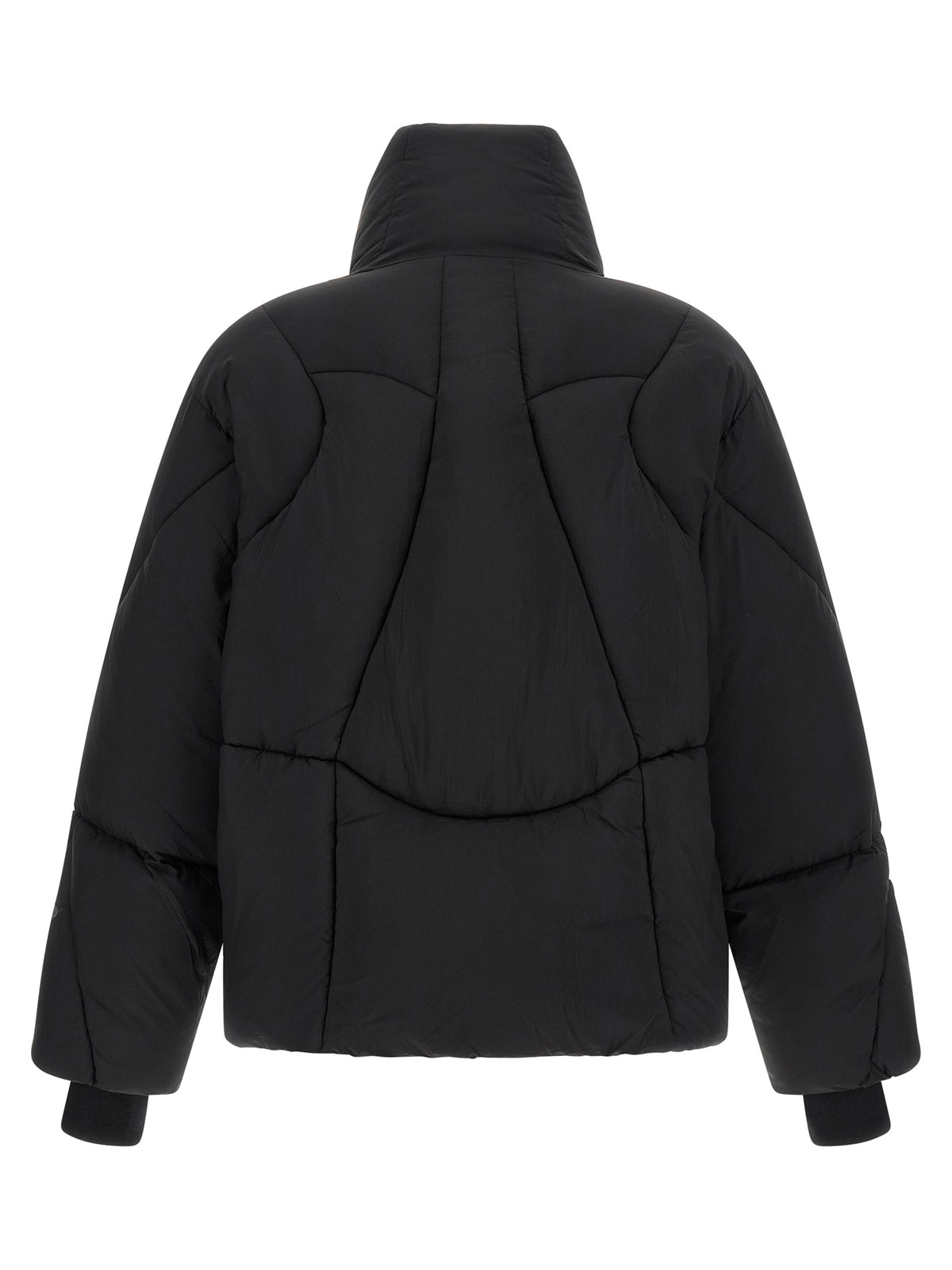 Thom Krom Black Nylon Full-Length Jacket