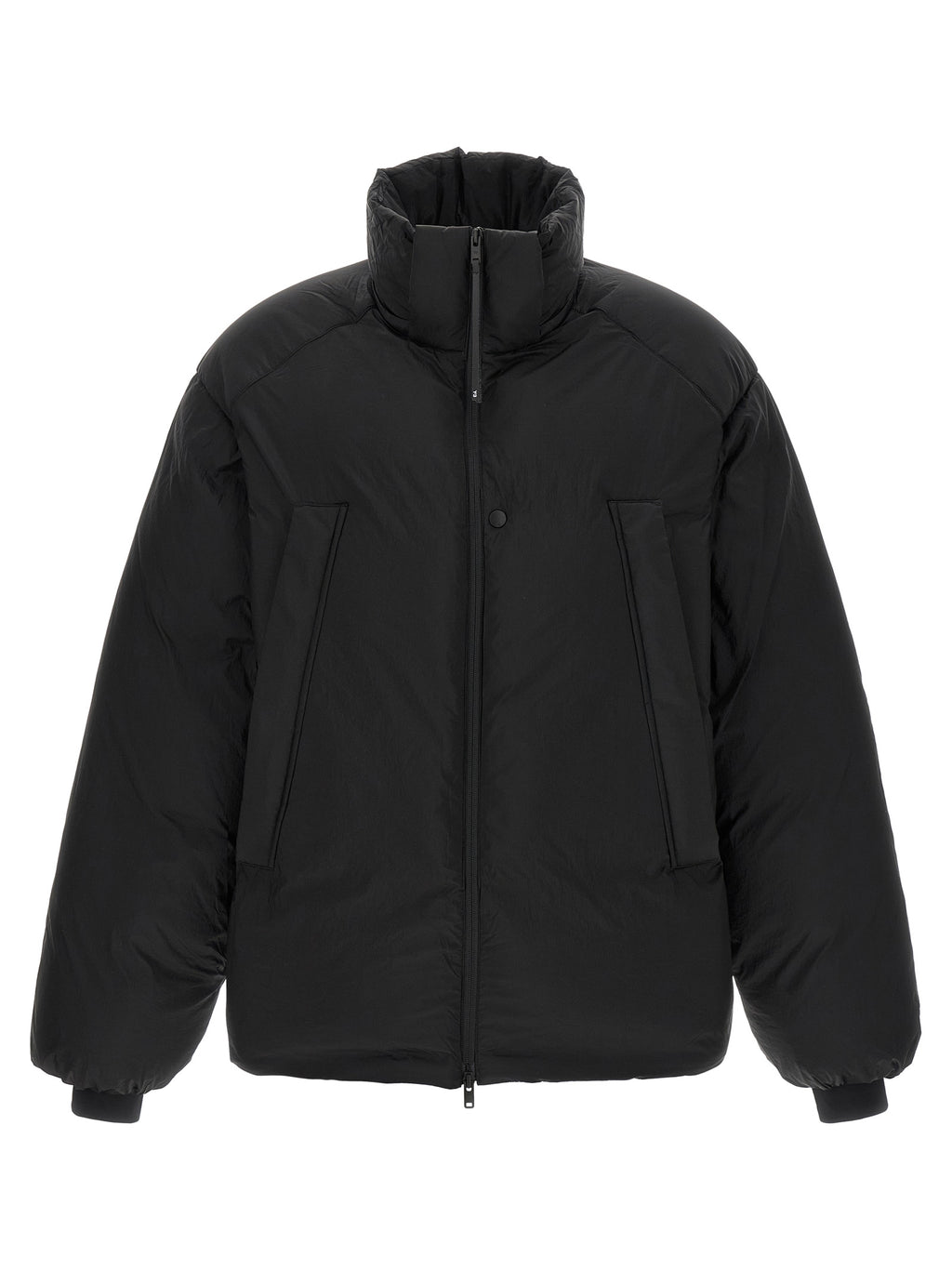 Y-3 Black Recycled Polyamide Full-Length Jacket
