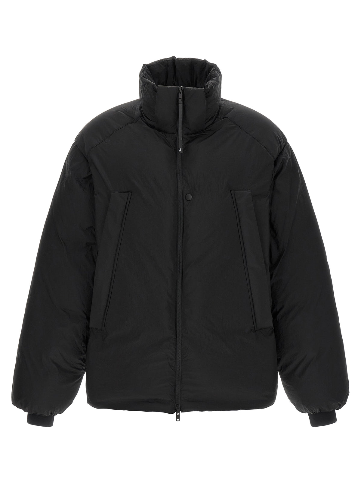 Y-3 Black Recycled Polyamide Full-Length Jacket