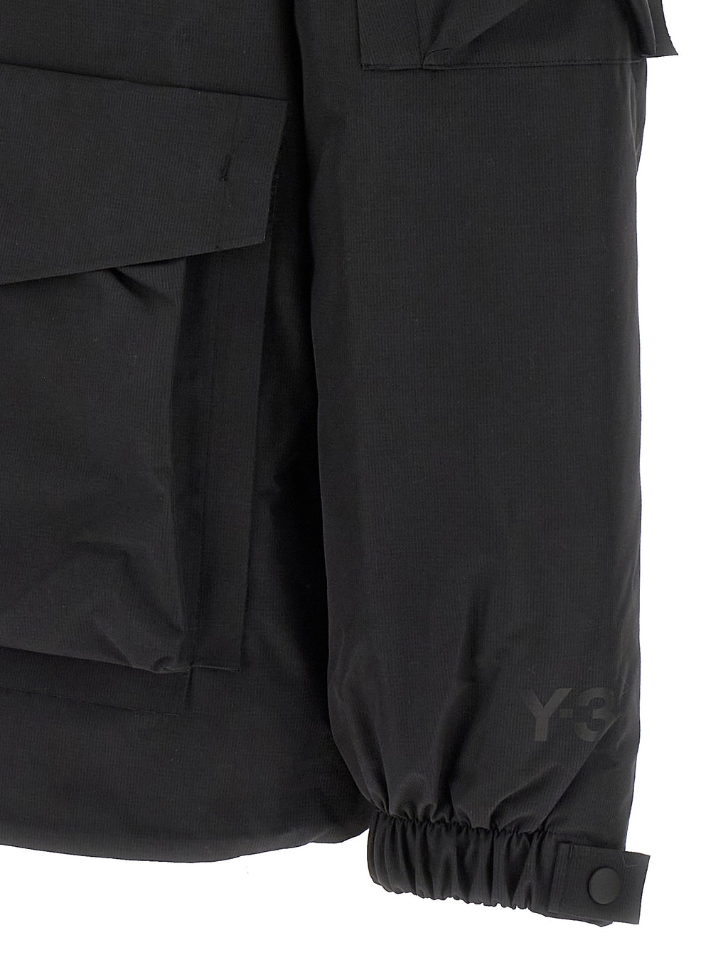 Y-3 Black Recycled Polyester Shell Jacket