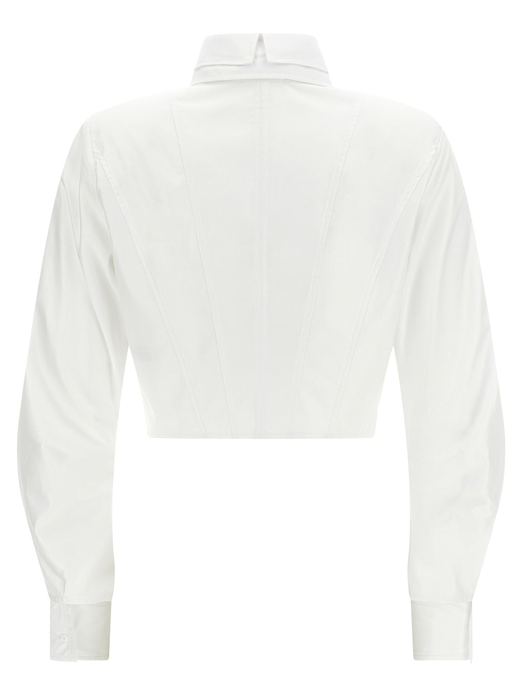 Elisabetta Franchi White Cotton Blouse