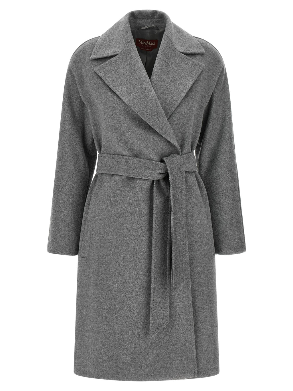 Max Mara Gray Wool Coat