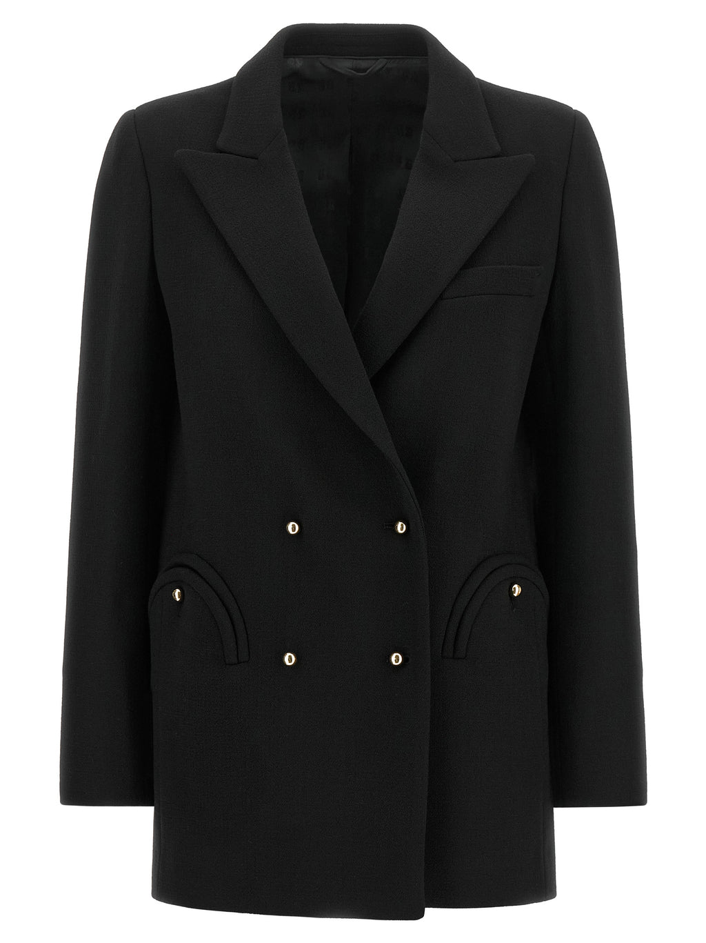 Blazé Milano Black Virgin Wool Blazer