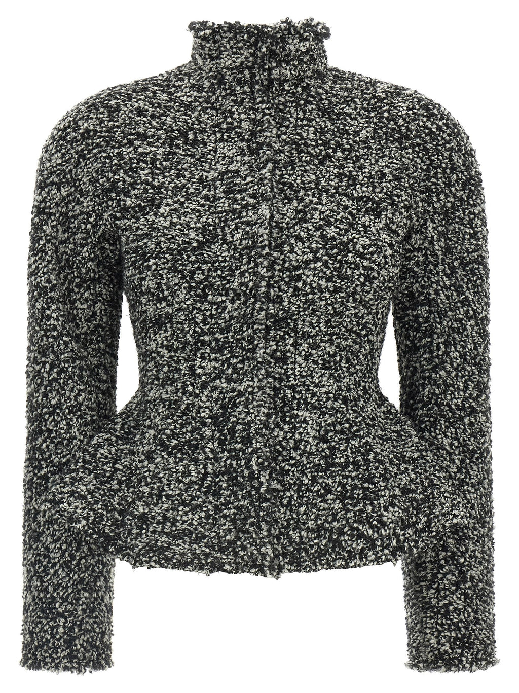 Alberta Ferretti White Virgin Wool Blazer