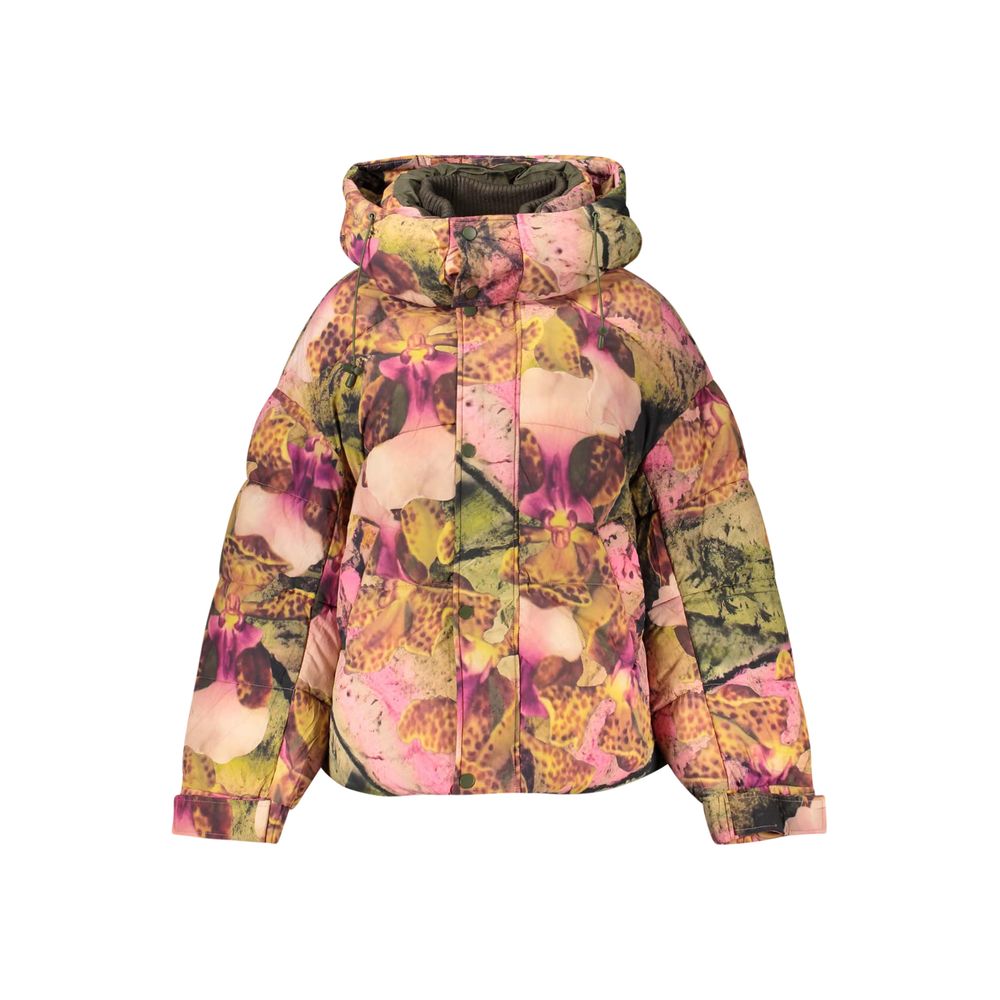 Desigual Pink Polyamide Womens Jacket