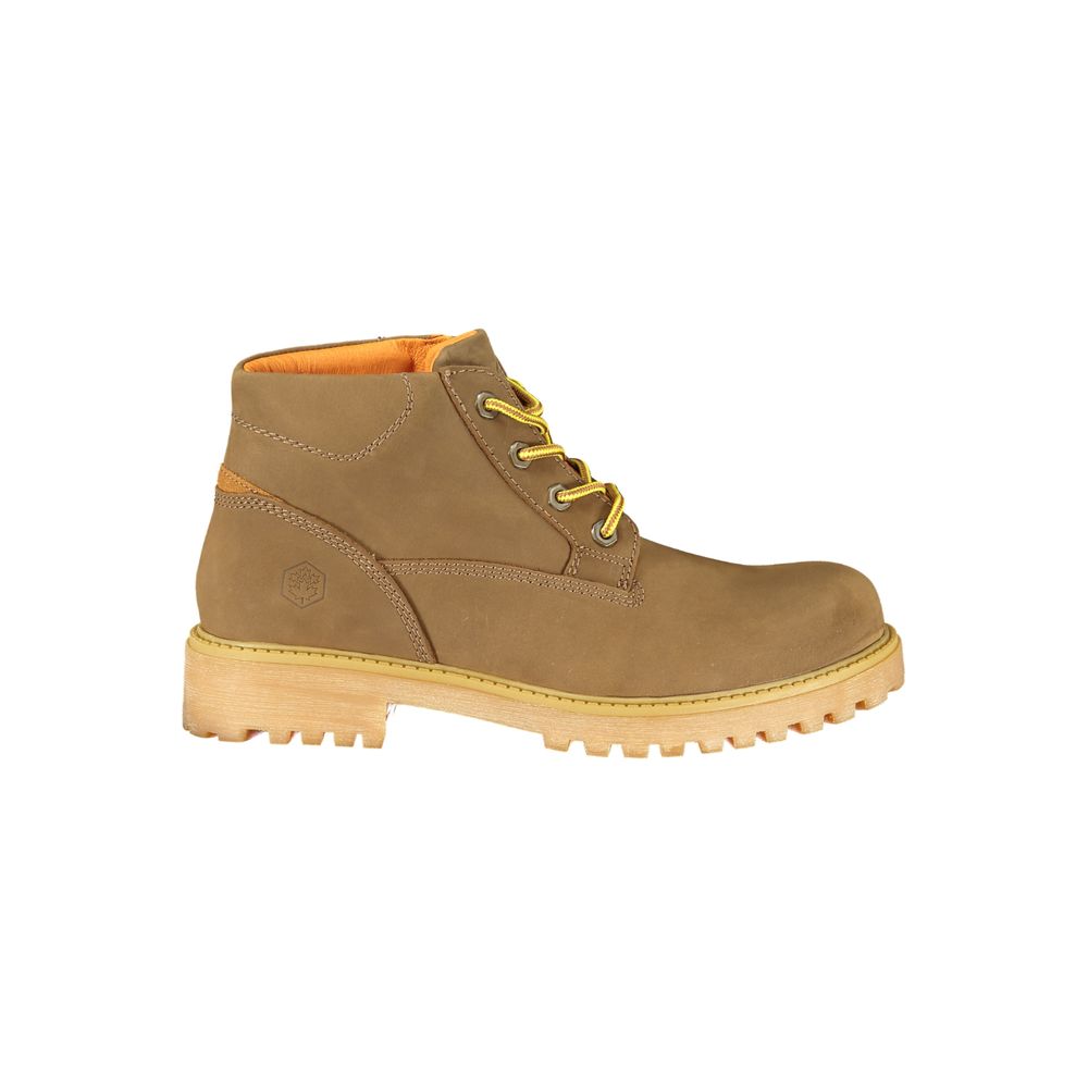 Lumberjack Brown Leather Men Sneaker