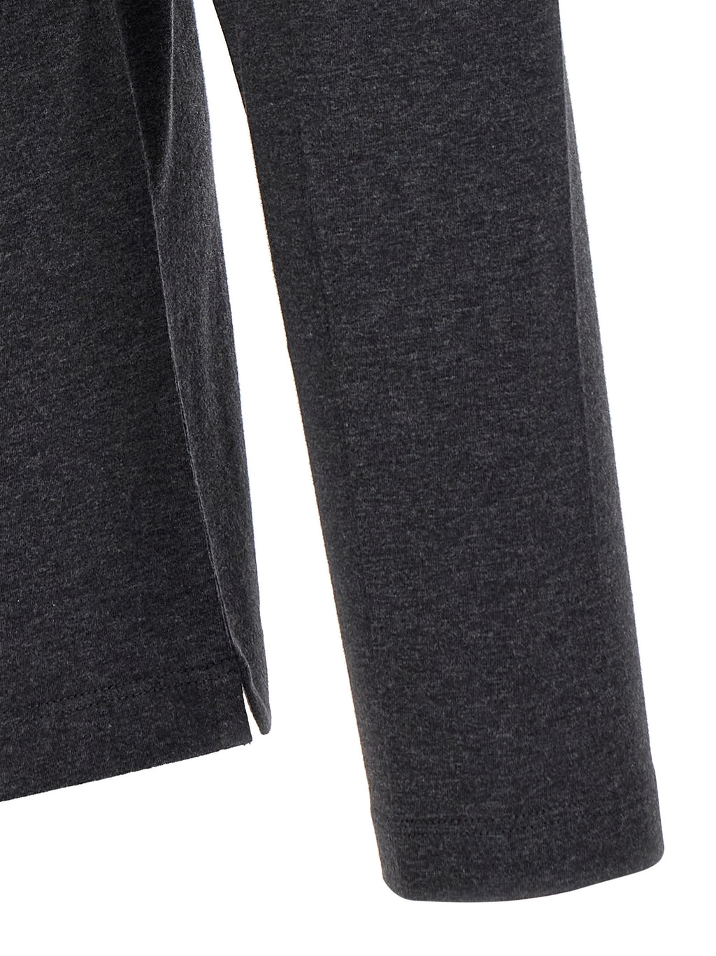 Brunello Cucinelli Gray Cotton T-Shirt