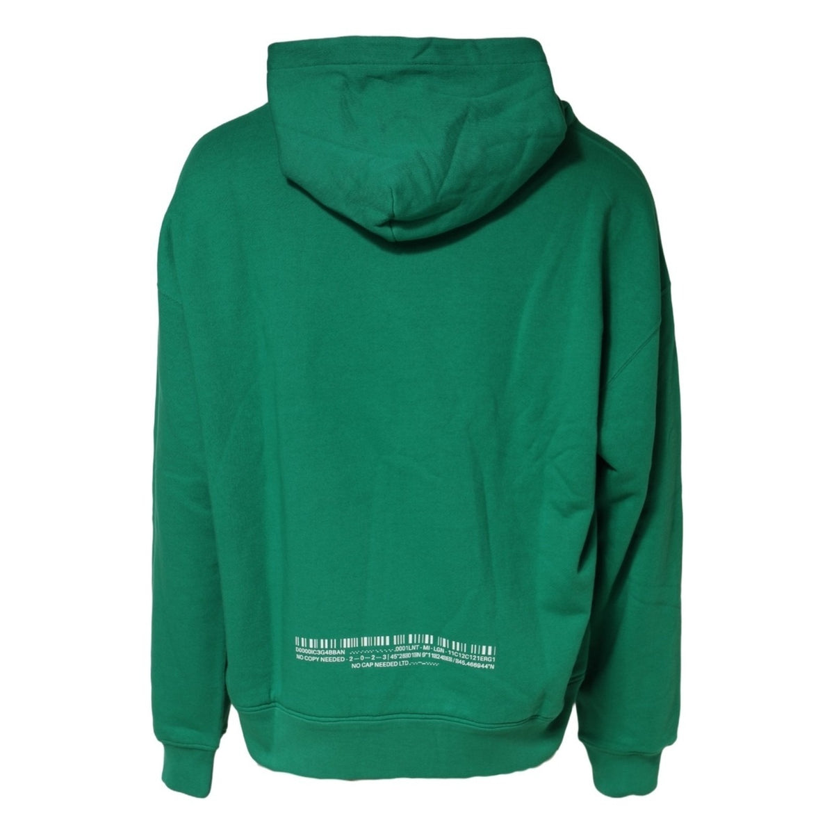 Dolce & Gabbana Green DGVIB3 Cotton Hoodie Sweatshirt Sweater
