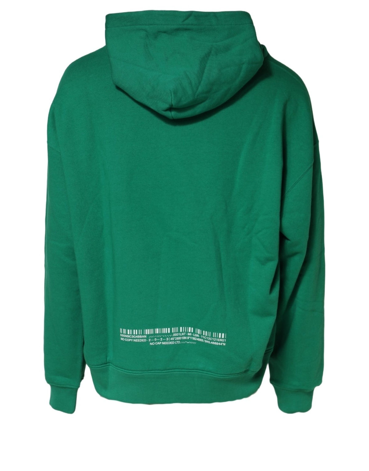 Dolce & Gabbana Green DGVIB3 Cotton Hoodie Sweatshirt Sweater