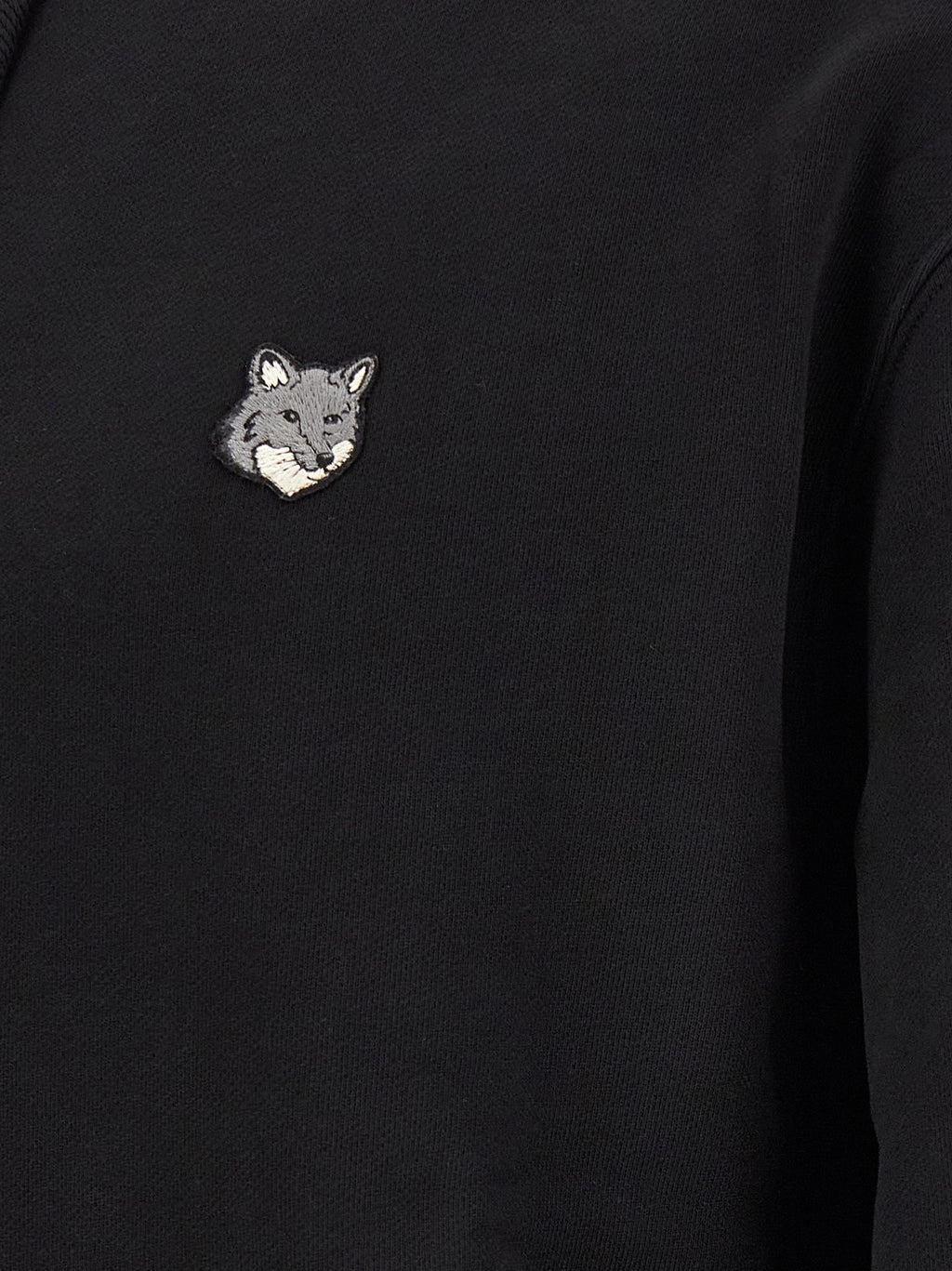 Maison Kitsuné Black Cotton Sweatshirt