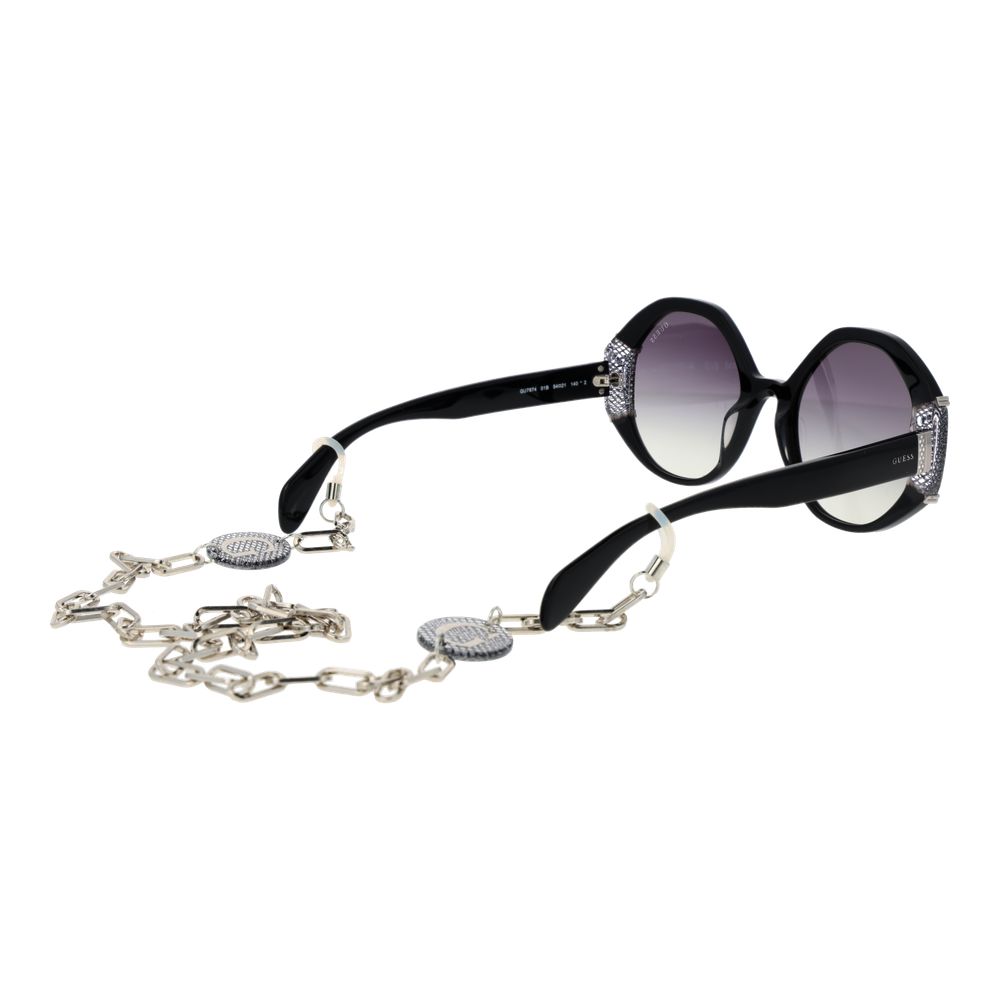 Guess Black Acetate Sunglasses