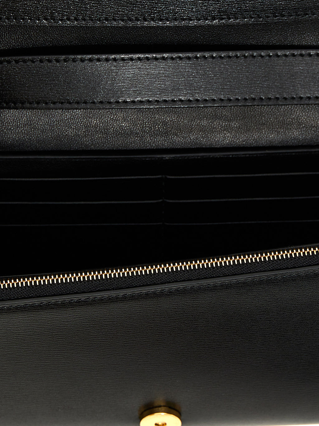 Jil Sander Black Leather Crossbody Bag