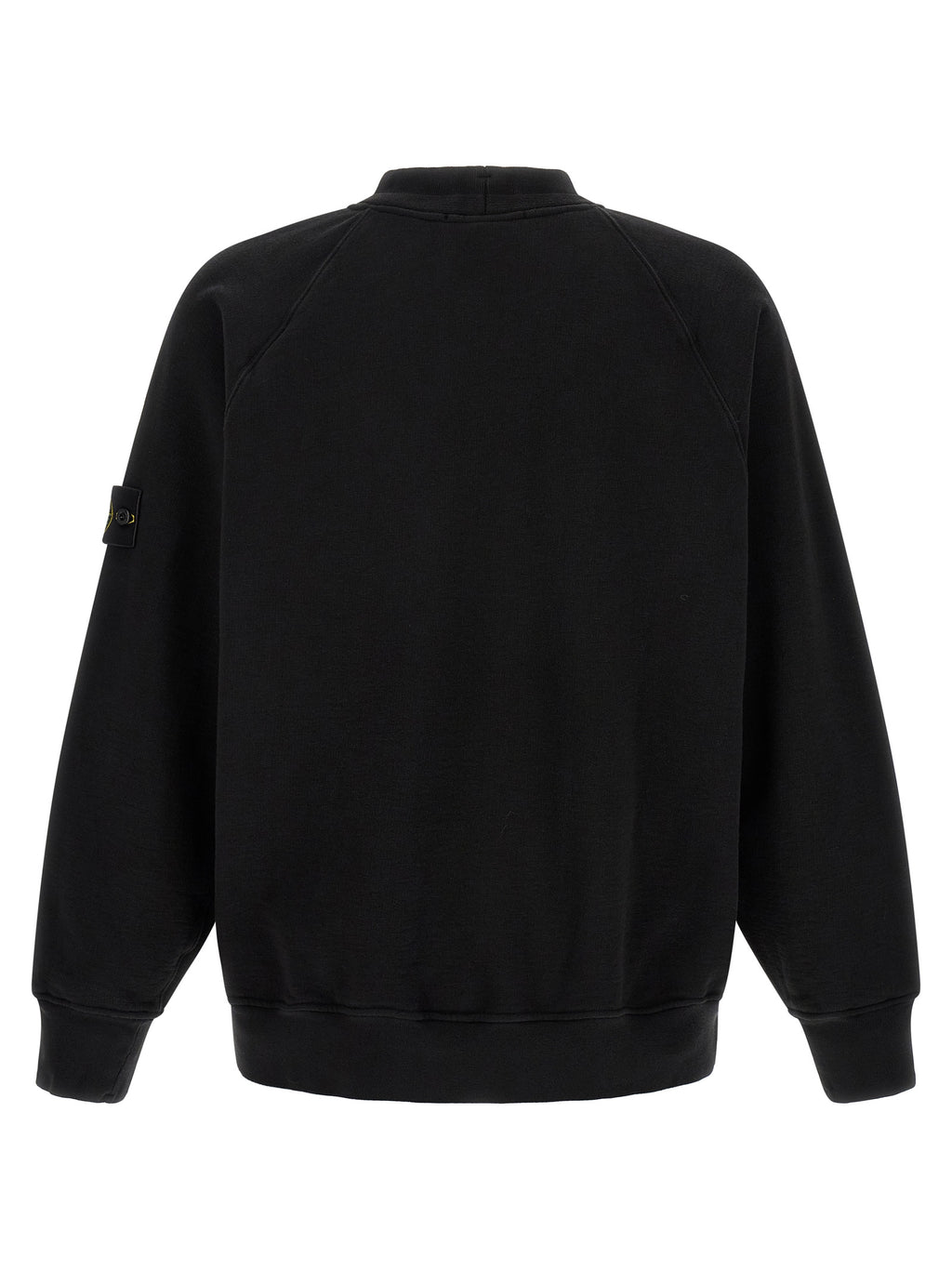 Stone Island Black Cotton Sweatshirt