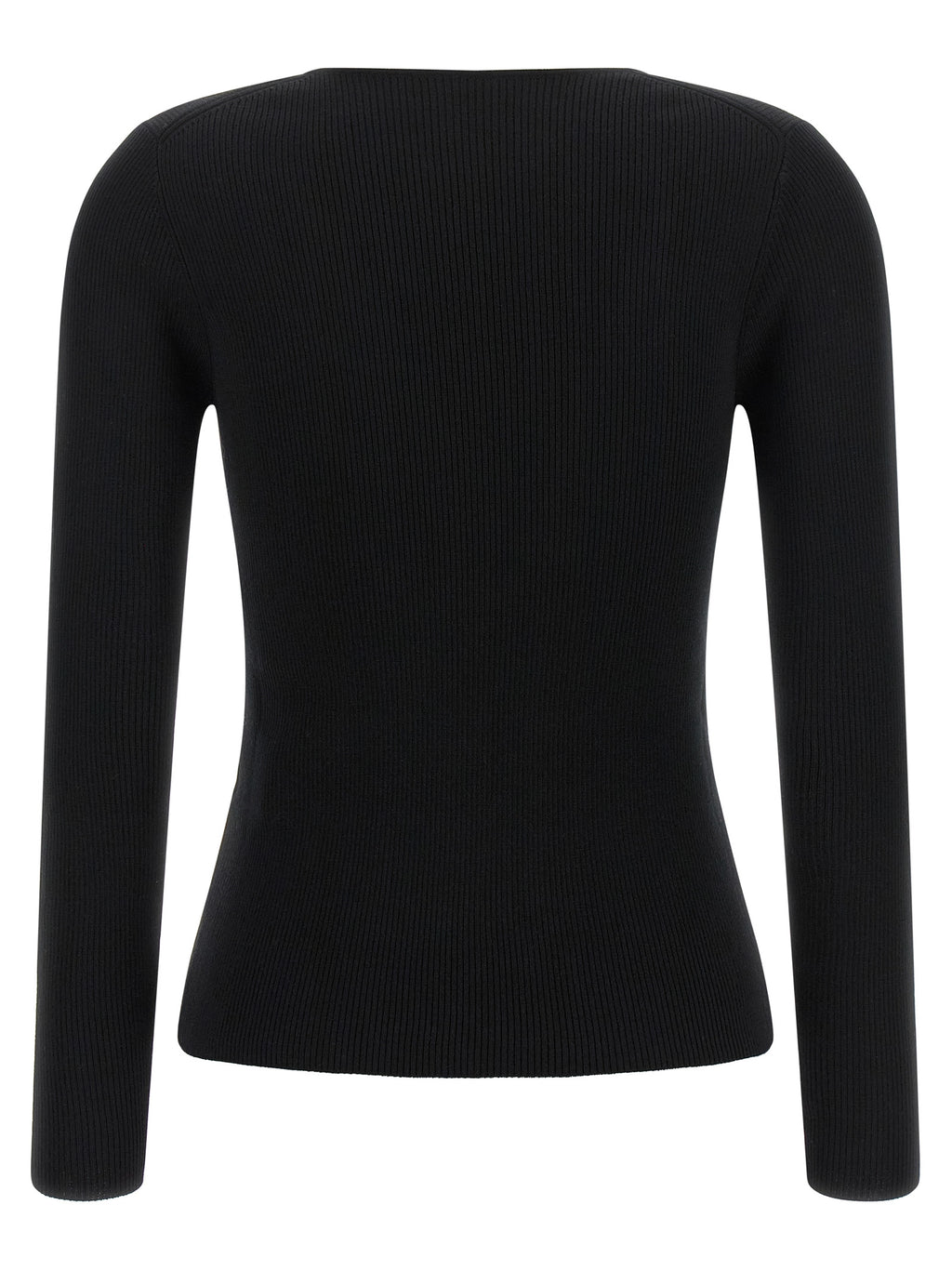 P.A.R.O.S.H. Black Wool Cardigan