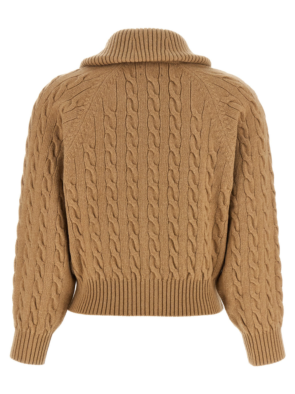 Polo Ralph Lauren Brown Wool Cardigan
