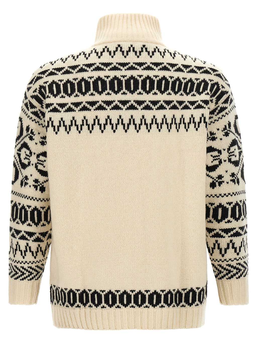 Polo Ralph Lauren Bicolor Wool Cardigan