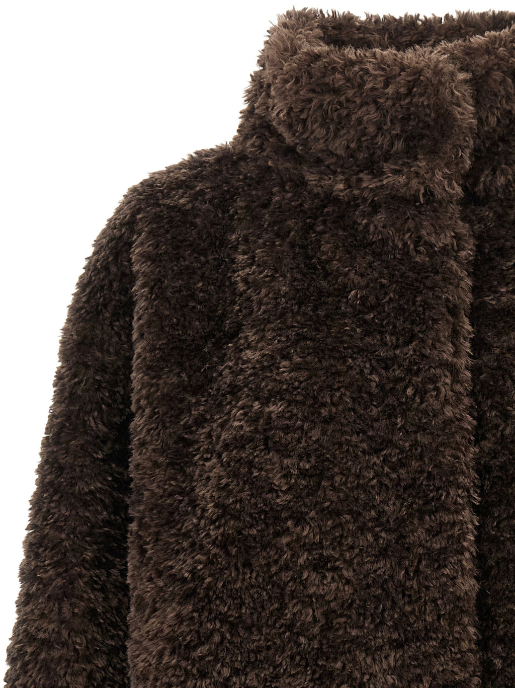 Herno Brown Polyester Full-Length Jacket