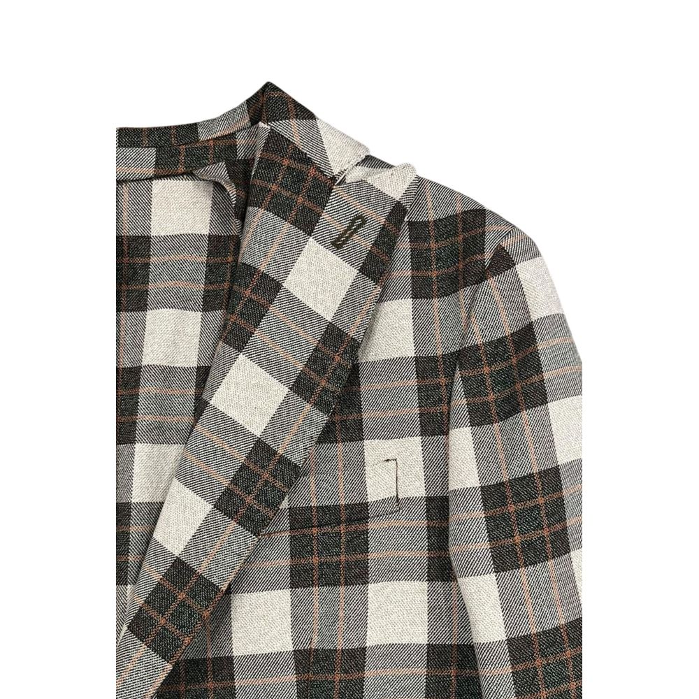 Roberto Pepe Luxury Green Viscose Men Jacket