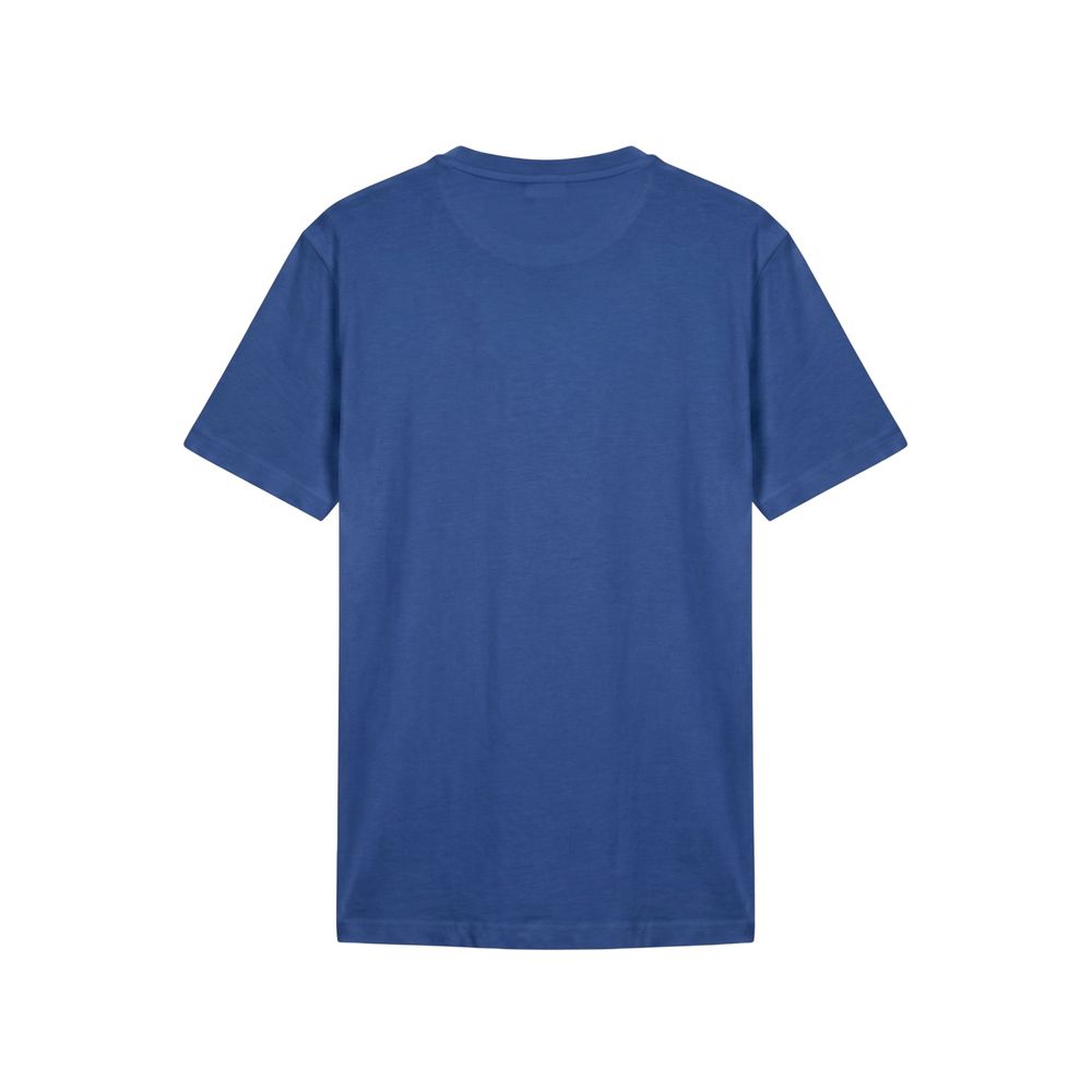 Baldinini Trend Blue Cotton Men T-Shirt