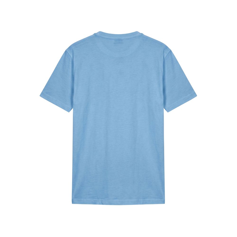 Baldinini Trend Light Blue Cotton Men T-Shirt