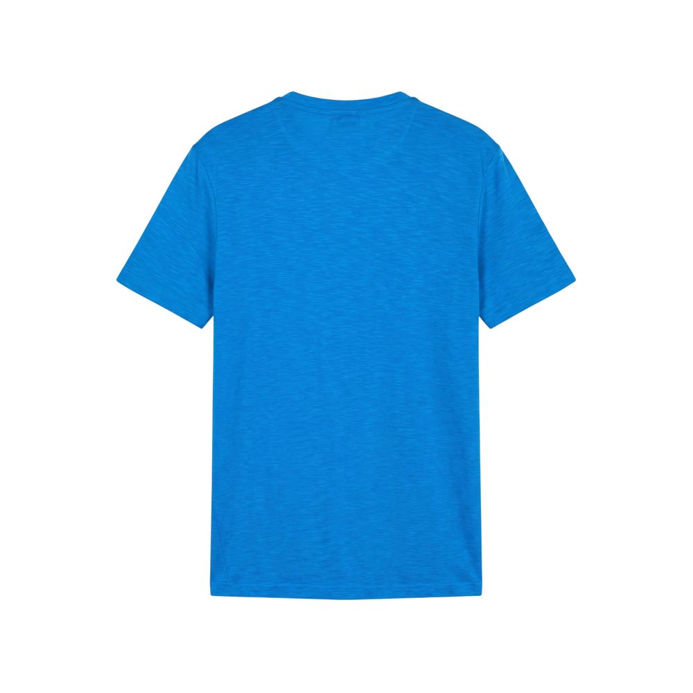 Baldinini Trend Light Blue Cotton Men T-shirt