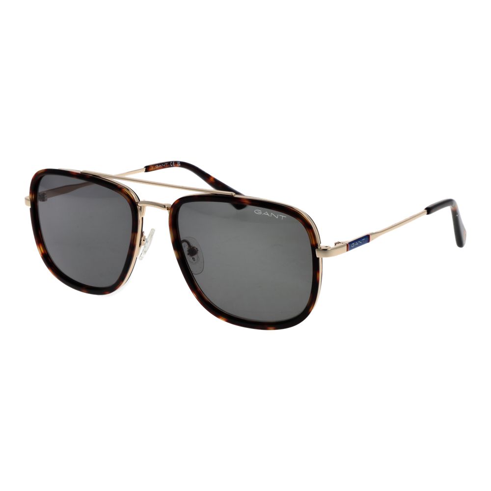Gant Brown Metal Sunglasses