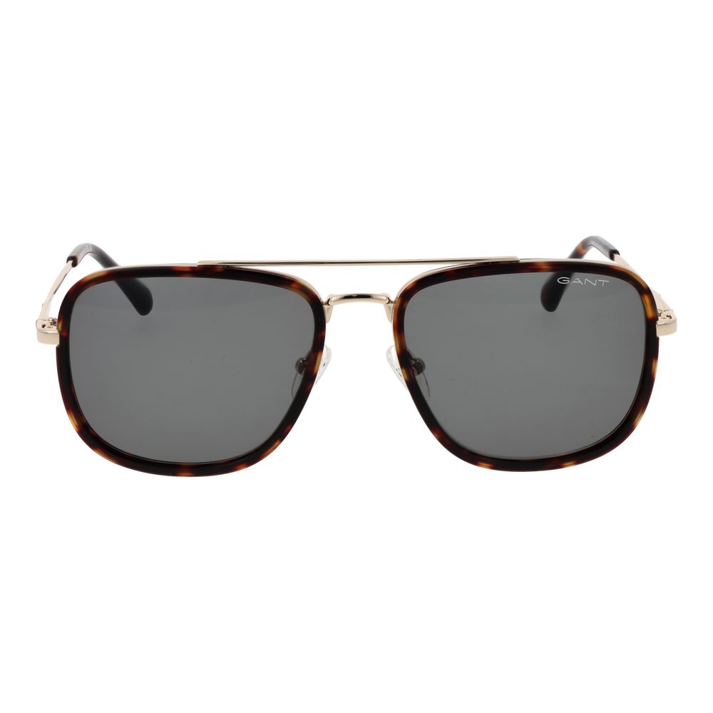 Gant Brown Metal Sunglasses