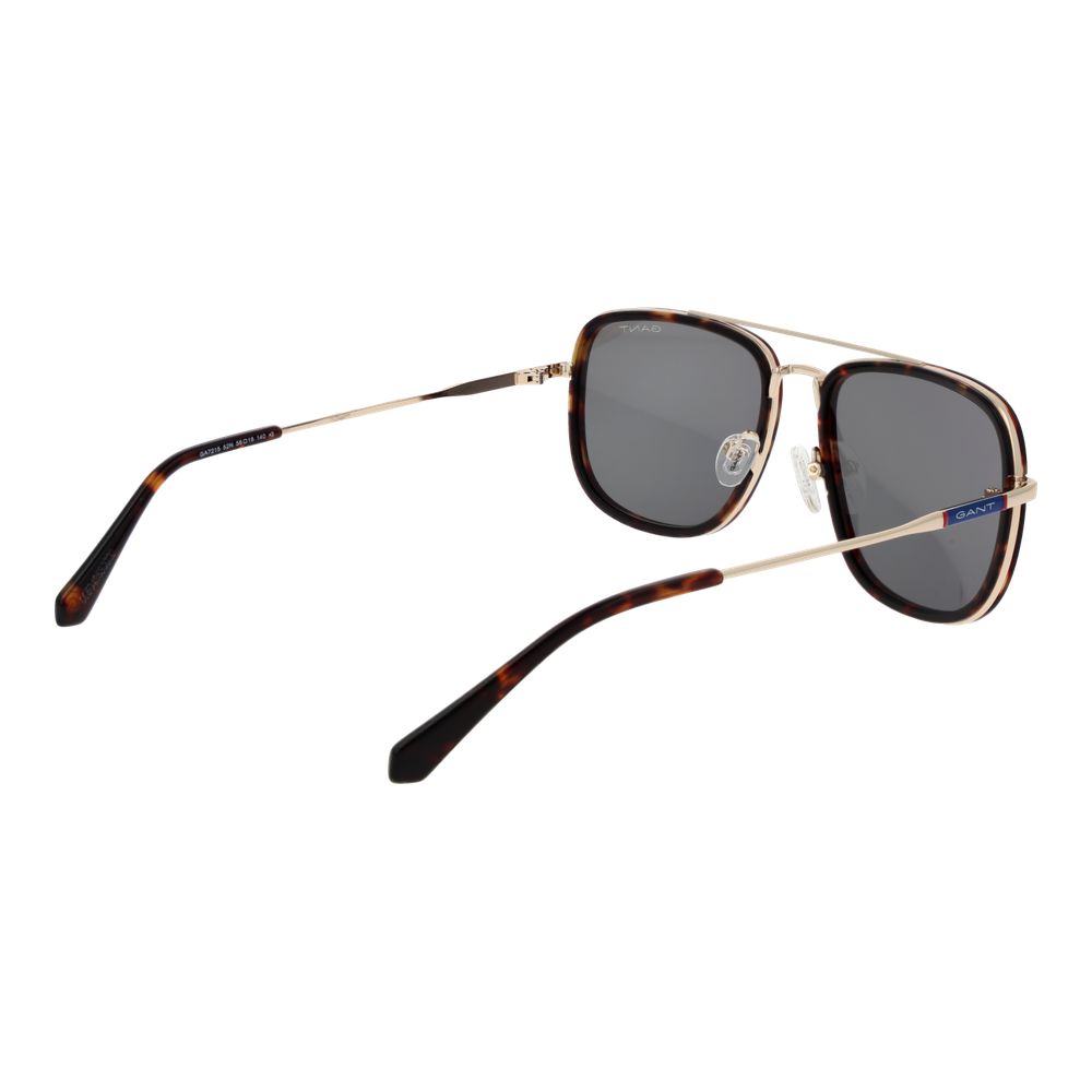 Gant Brown Metal Sunglasses