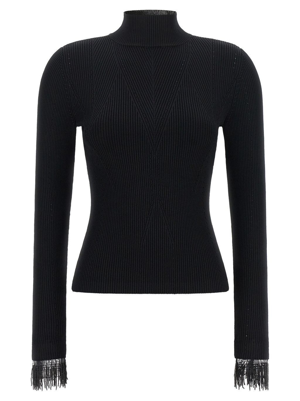 Twinset Black Viscose Cardigan