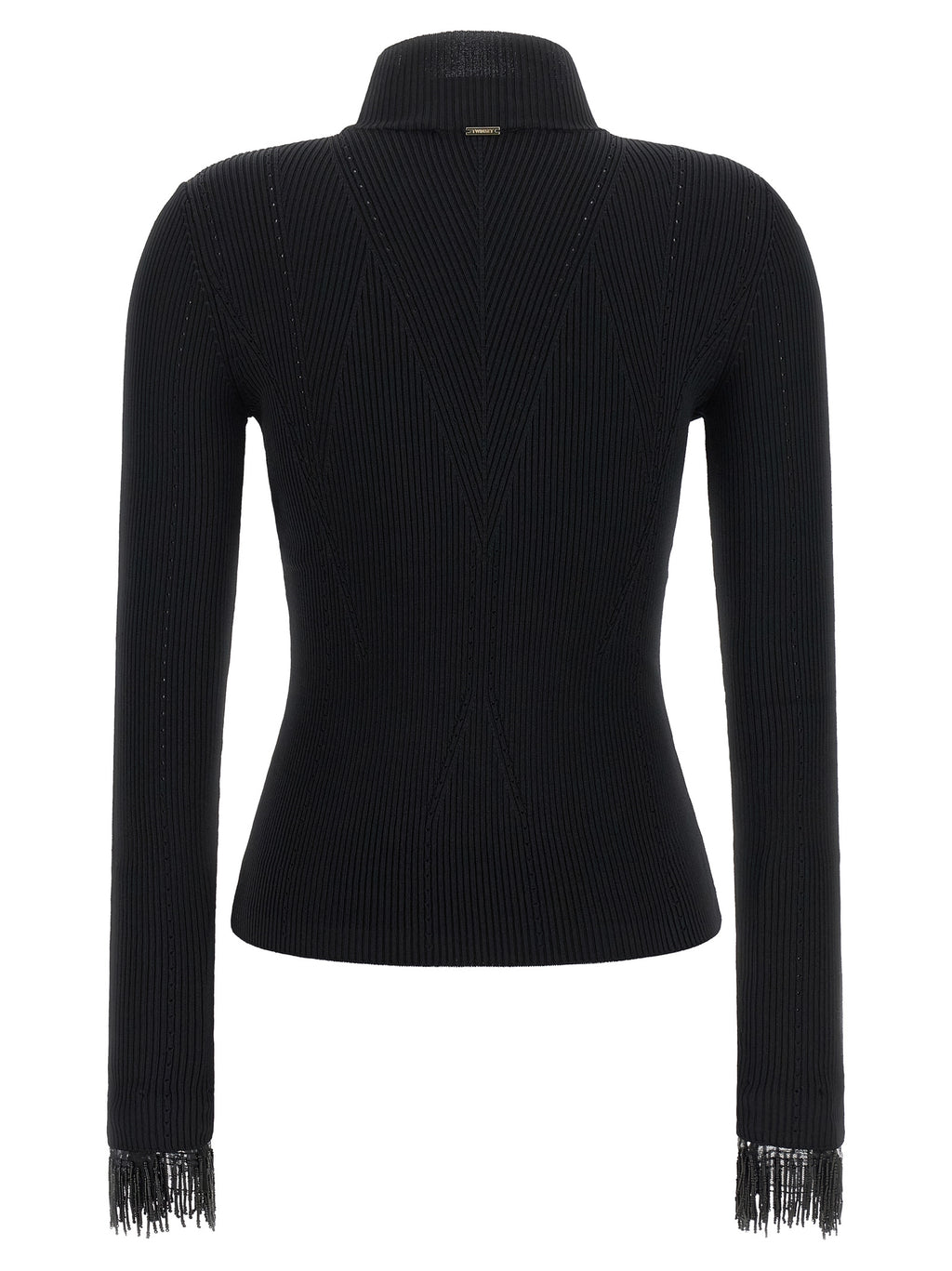 Twinset Black Viscose Cardigan