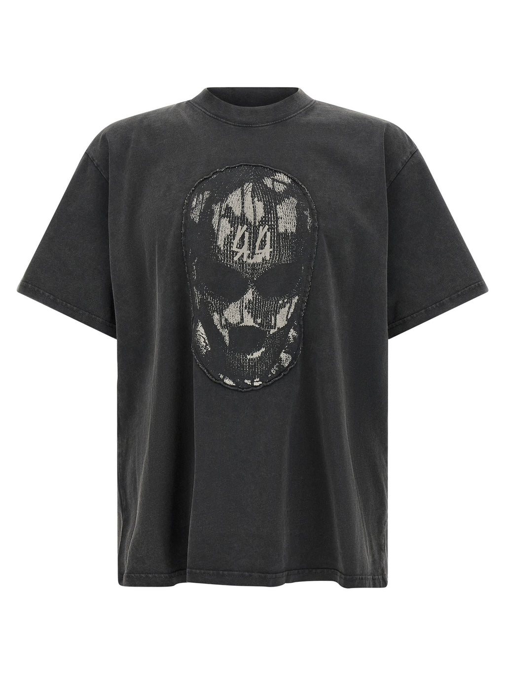 44 Label Group Black Cotton T-Shirt