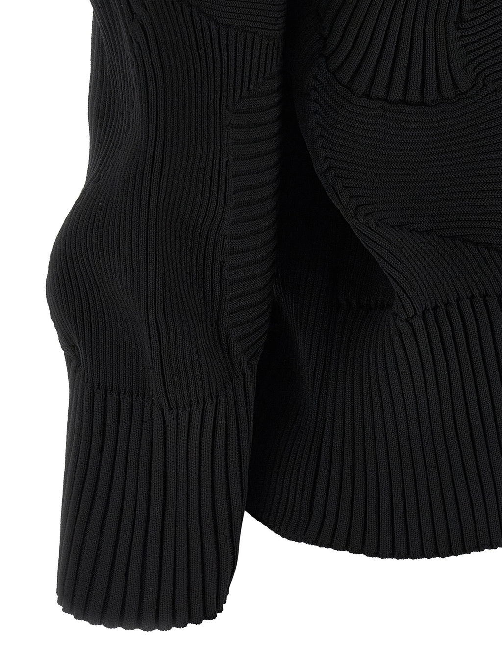 Issey Miyake Black Polyester Full-Length Jacket