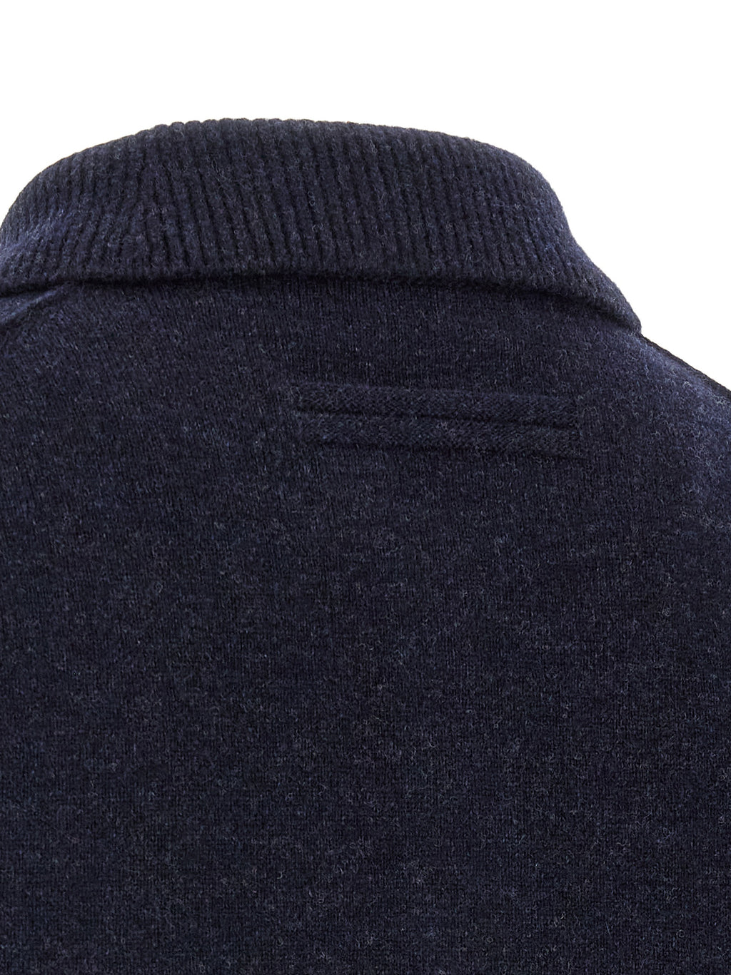 ZEGNA Blue Wool Polo Shirt