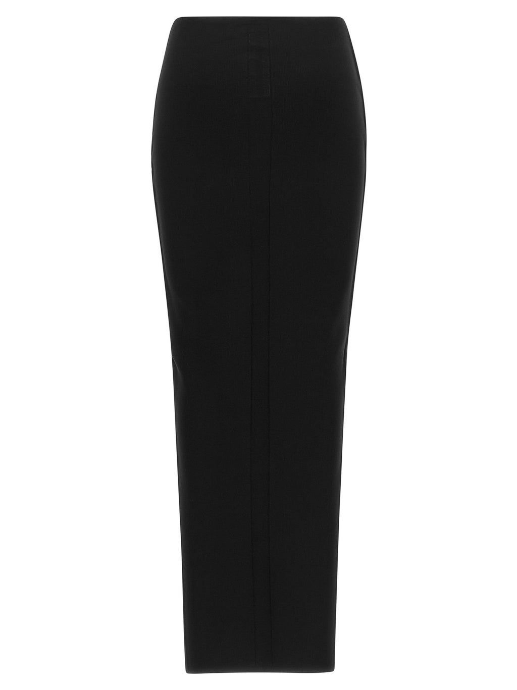 Rick Owens Black Viscose Mini Skirt